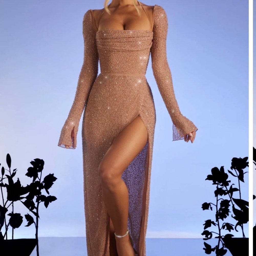 Oh Polly embellished dress
